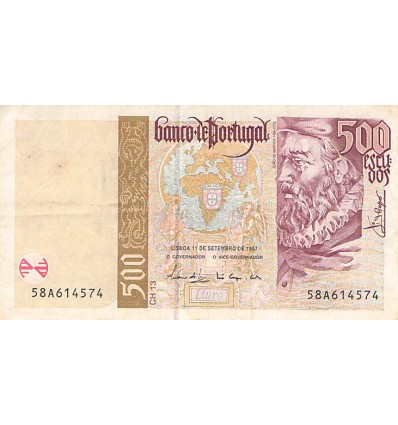 500 Escudos Portugal 1997
