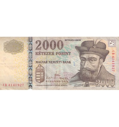2000 Forint Hongrie 2010