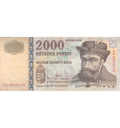 2000 Forint Hongrie 2004