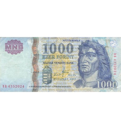 1000 Forint Hongrie 2007