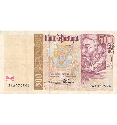 500 Escudos Portugal 1997