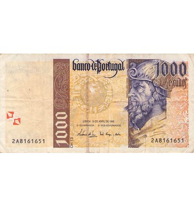 1000 Escudos Portugal 1996