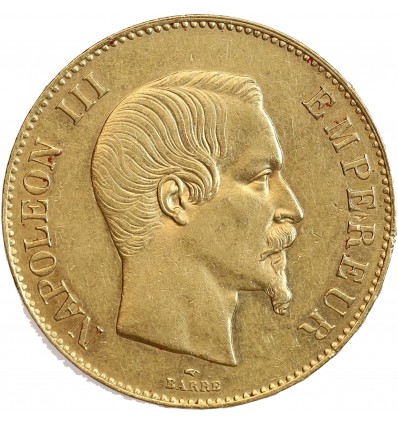 100 Francs Napoléon III Tête Nue