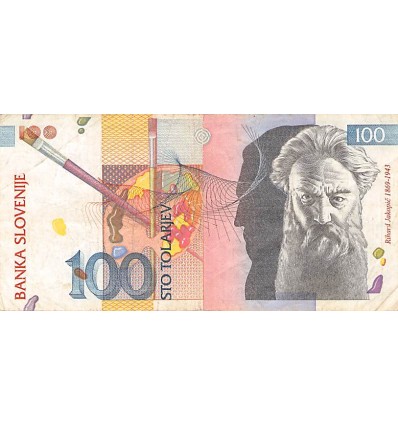 100 Tolarjev Slovénie 1992