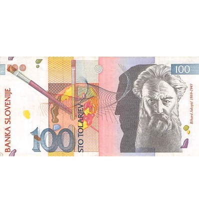 100 Tolarjev Slovénie 1992