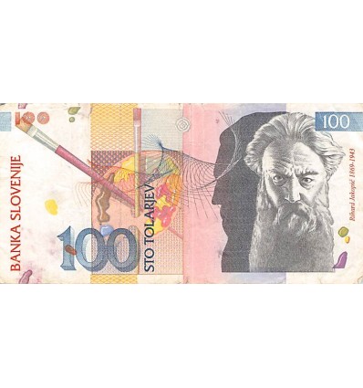 100 Tolarjev Slovénie 1992