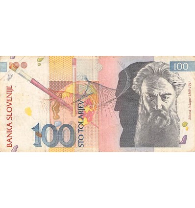 100 Tolarjev Slovénie 1992