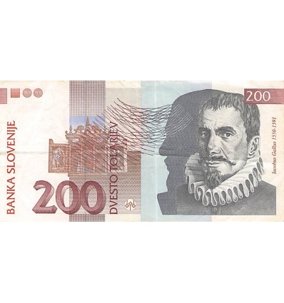 200 Tolarjev Slovénie 2001