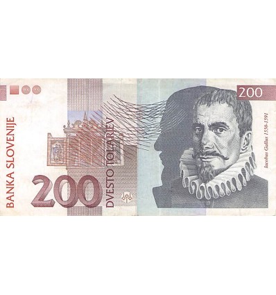 200 Tolarjev Slovénie 1997