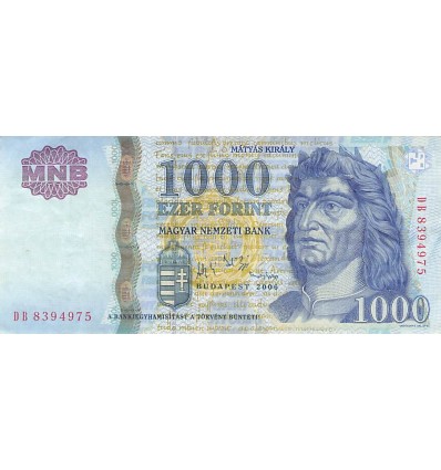 1000 Forint Hongrie 2006