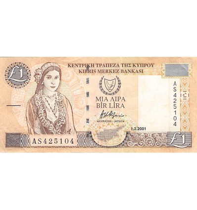 1 Livre Chypre 2001