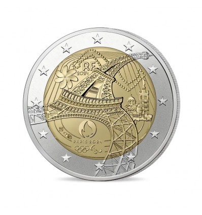 2 Euros France 2024 - JO et Paralympiques