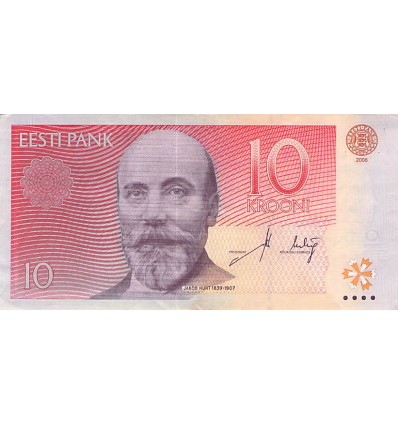10 Krooni Estonie 2006