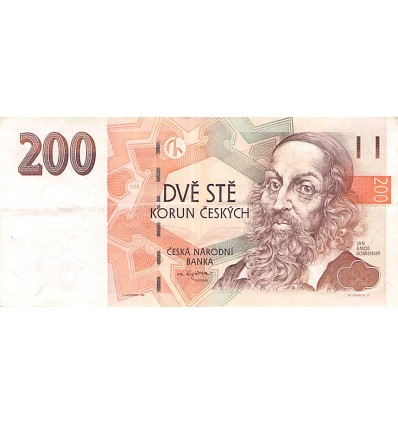 200 Couronnes République Tchèque 1998