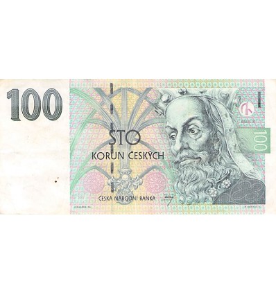 100 Couronnes République Tchèque 1997