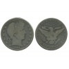 1/2 Dollar Barber Etats - Unis Argent