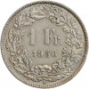 1 Franc - Suisse Argent Confederation