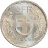 5 Francs Berger Suisse Argent - Confederation