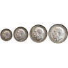 Maundy Set de 1,2,3 et 4 Pence Georges V - Grande Bretagne Argent