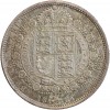 1/2 Couronne Victoria - Grande Bretagne Argent