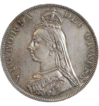 Double Florin Victoria - Grande Bretagne Argent