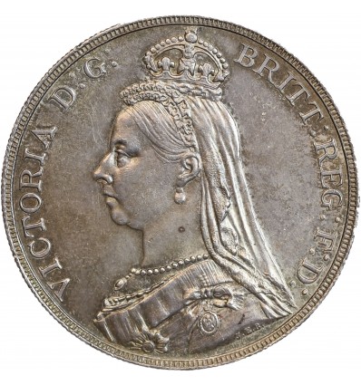 1 Couronne Victoria - Grande Bretagne Argent