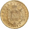 20 Francs Napoléon III Tête Laurée
