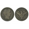 1/2 Dollar Barber Etats - Unis Argent