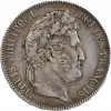 5 Francs Louis-Philippe Ier Tête Laurée Tranche en Relief