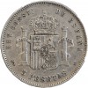 5 Pesetas Alphonse XII - Espagne Argent