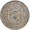 5 Pesetas Alphonse XIII 2ème Type - Espagne Argent