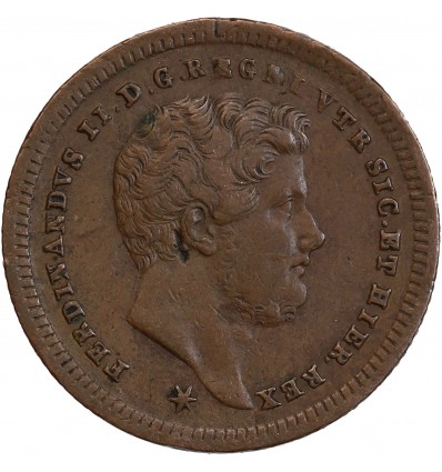 2 Tornesi Ferdinand II - Royaume des Deux Siciles - Naples - Italie