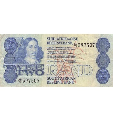 2 Rand Afrique du Sud (1983-1990)