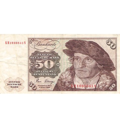 50 Deutsche Mark Allemagne 1980