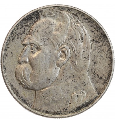 10 Zloty Josef Pilsudski - Pologne Argent