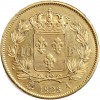 40 Francs Charles X Tranche en Creux