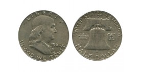 1/2 Dollar Franklin Etats - Unis Argent