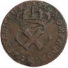 Neuf Deniers Colonies Françoises Louis XV