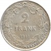 2 Francs Albert Ier Légende Flamande - Belgique Argent