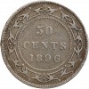 50 Cents Victoria - Canada Terre Neuve Argent