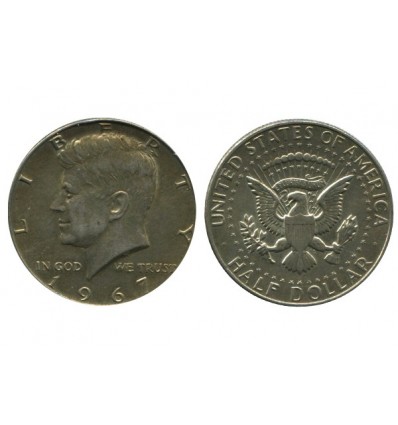 1/2 Dollar Kennedy Etats - Unis Argent