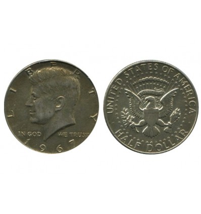 1/2 Dollar Kennedy Etats - Unis Argent