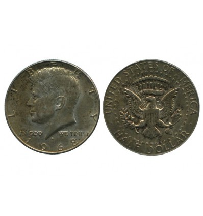 1/2 Dollar Kennedy Etats - Unis Argent