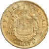 20 Francs Napoléon III Tête Laurée