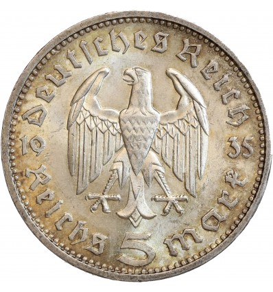5 Marks Hindenbourg - Allemagne Argent