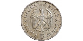 5 Marks Hindenbourg - Allemagne Argent