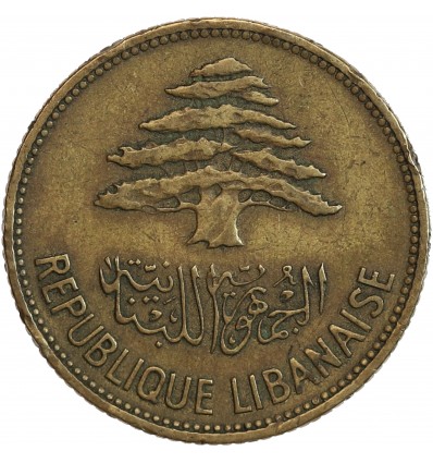 25 Piastres - Liban