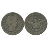 1/4 Dollar Barber Etats - Unis Argent