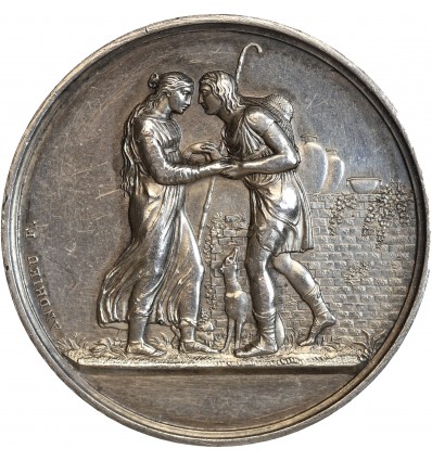 Médaille de Mariage, Jacob et Rachel, Stéphanie Napoléon et le Prince Louis de Bade
