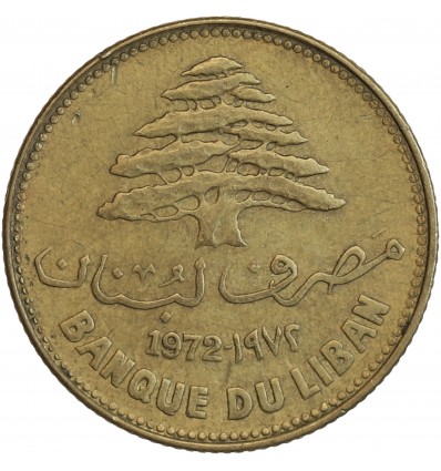 25 Piastres - Liban
